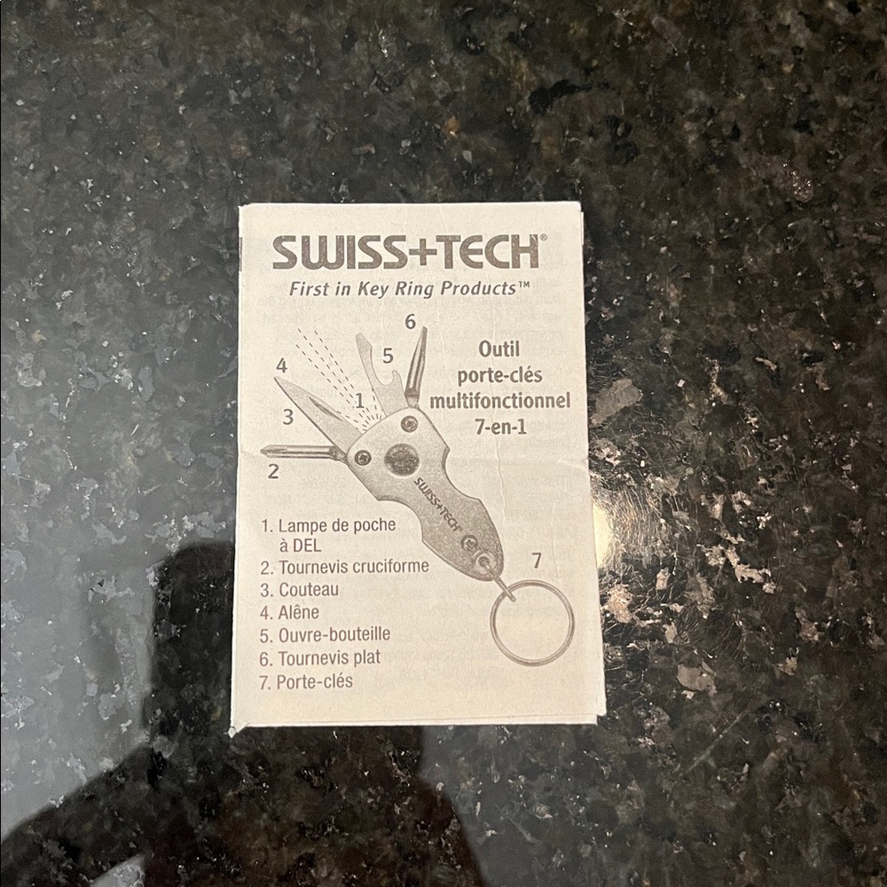 Swiss Tech Silver Pocket Multi-Tool - Picture 6 of 8